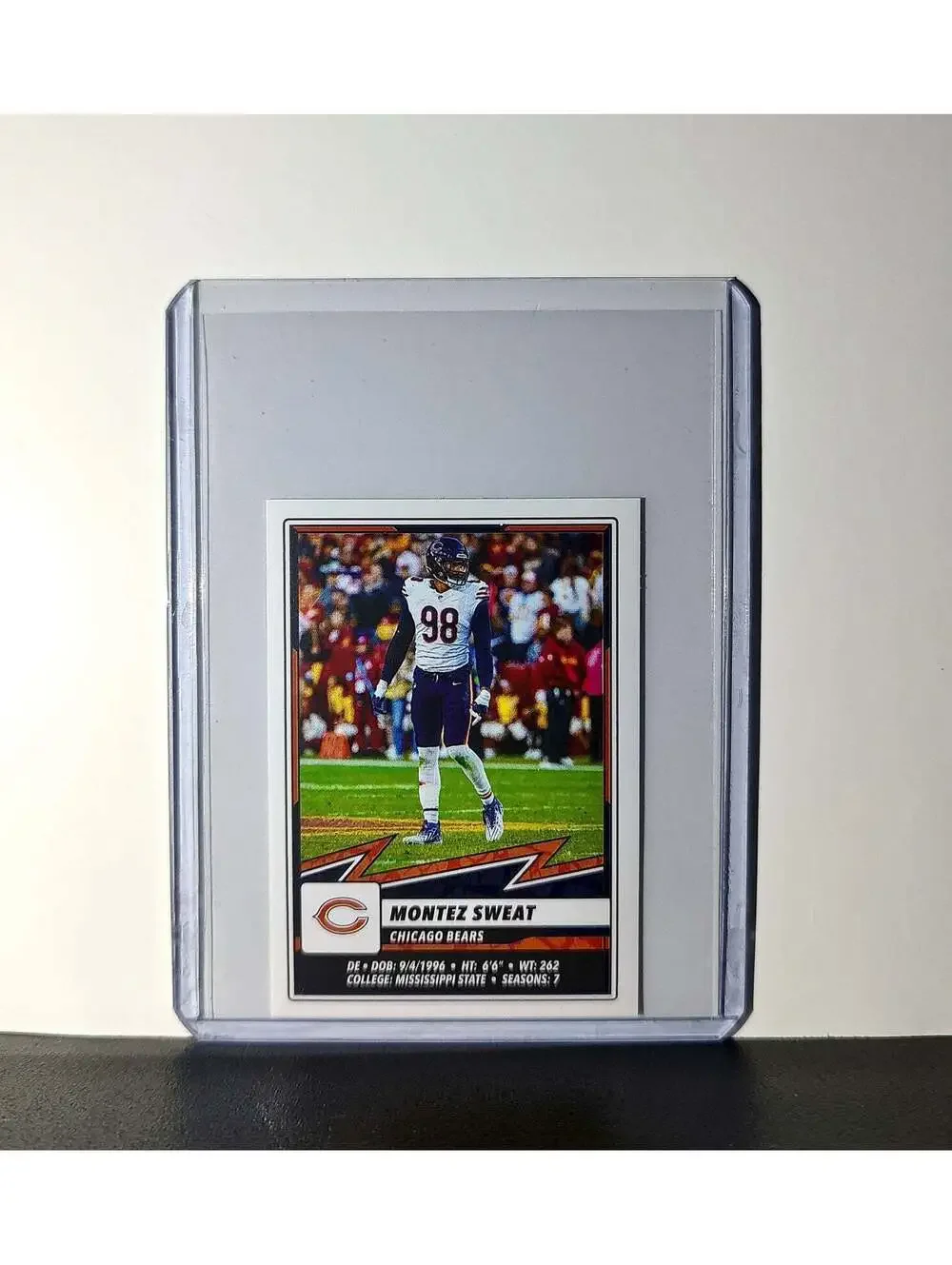 Montez Sweat 2025 Panini NFL #367 Sticker Chicago Bears
